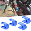 2 Pairs Shock Absorber Extender Height Extension for Motorcycle, Size: Small(Blue)