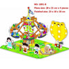 4 PCS 3D Puzzle Toy DIY Intellectual Development Jigsaw Puzzle(1891-B)