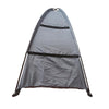 9 Compartment Foldable Camping Storage Tent Shoe Cabinet for Travel Rv Clothes Organizer(Brown)