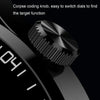 HD2 1.32 Inch Heart Rate Detection Smart Watch(Black + Leather)