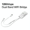 VONETS VAP11AC 5G / 2.4G Mini Wireless Bridge with Fan Version 300Mbps + 900Mbps WiFi Repeater, Support Video Surveillance & Control(White)