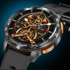 LEMFO AK59 1.43 inch AMLOED Round Screen Steel Strap Smart Watch(Black)