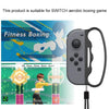 iPlay Small Handle Boxing Grip Gamepad Grip with Strap for Switch Joy-Con(Black)