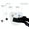 Ultrasonic Anti Bark Collar for Dogs - White, Water Resistant