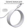 IVON CA70 8 Pin Fast Charging Data Cable, Length: 2m (White)