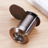 200° HD Wide Angle Door Viewer 26mm Red Bronze - Enhanced Security