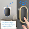 Wireless Doorbell 300m Range, 36 Melodies, UK Plug - Black Gold
