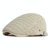Outdoor Breathable Mesh Beret Painter Hat(Beige)
