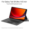 For Samsung Galaxy Tab S9 Ultra 14.6-Inch X910/X916 Touchpad Keyboard Case, Spec: Keyboard Case add Mouse