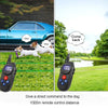 Dog Training Collar 1000m Remote Shock Vibration Waterproof Yellow