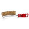 BBQ Grill Wire Cleaning Brush with Handle Copper Plating