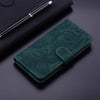 For Realme 13+ Global Tiger Embossing Pattern Flip Leather Phone Case(Green)
