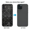 iPhone 11 Back Cover, iP15 Pro Style (White)