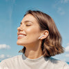 Borofone BW86 Brocade True Wireless BT 5.4 Earphones with Touch Screen(White)