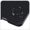 For Samsung Galaxy Z Flip5 5G ABEEL C Carbon Fiber Series 6D Micro Relief MagSafe Phone Case(Black Blue)