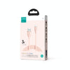 JOYROOM SA29-AL3 3A USB to 8 Pin Liquid Silicone Fast Charging Data Cable, Length: 1.2m(Pink)