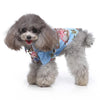 Dog Beach Shirt, Blue, XL (7-7.5kg) - Summer Pet Clothes