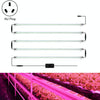 LED Plant Lamp Household Full Spectral Filling Hard Lamp Strip, Style: 50cm 5 Head(Pink Light AU Plug)