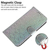 For Samsung Galaxy A36 5G / A56 5G Colorful Magnetic Buckle Leather Phone Case(Silver)