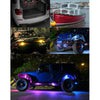 8 in 1 Car Chassis Light RGB Colorful Atmosphere Light