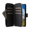 For Samsung Galaxy S24+ 5G Nine-card Slots Zipper Wallet Bag Leather Phone Case(Black)