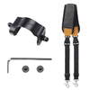 For DJI RS3 Mini Sunnylife RO-GS560 Lanyard Handheld Gimbal Double Buckle Comfortable Shoulder Strap Accessories(Black)