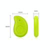 Mini GPS Tracker Bluetooth Key Finder for Keys Wallet Bags Pets (Green)