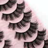 10pairs /Box Russian Strip Lashes 7D Imitation Mink Volume Fluffy Natural False Eyelashes 7D-15