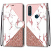 For Alcatel 1SE (2020) Coloured Drawing Cross Texture Horizontal Flip PU Leather Case with Holder & Card Slots & Wallet & Lanyard(Powder Stone Texture)
