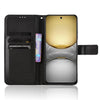 For Realme C75 4G Diamond Texture Leather Phone Case(Black)