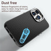 For iPhone 12 Pro Carbon Fiber Series IMD Phone Case(Black)