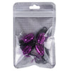 4 PCS Universal Grenade Shaped Car Tire Valve Caps(Purple)
