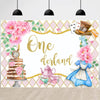 180x180cm Tea Party Tea Cup Teapot Birthday Backdrop Cloth