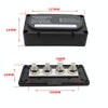 CP-3088-01 300A 48V 4-way M10 Terminal Busbar(Black)