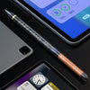 C10 Pro Magnetic Charging Capacitive Stylus Pen for iPad 2018 and Later(Transparent Black)