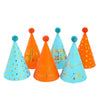 20 PCS Sequined Fur Ball Birthday Hat Birthday Party Supplies Dress Up Paper Hat, Colour: No. 2 Glitter