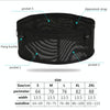 Close-fitting Sports Waist Bag Lightweight Marathon Running Belt, Size: XXL(Black)