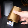 6 PCS Bar Thickening Anti-skid Dice Cup, Style: Pentagon(Purple)