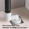 Wall Drain Pipe Seal for Washing Machine, Basin and Sink Drains