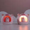 Pig Night Light Home Table Decoration Ornament(Open Hand)