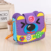 3 PCS Multicolor EVA Foam Puzzles Lovely Animals Children Handmade Bags, Random Style Delivery