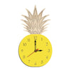 Fruit Personality Mute Wall Clock Acrylic Children Decoration Clock(B Yellow)