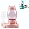 Automatic Pet Feeder & Waterer, Cherry Blossom Pink - Cat & Small Dog