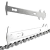 2pcs icycle Chain Test Caliper Mountain Bike Chain Wear Replacement Detection Rail Tool