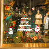 Christmas Decoration Stickers Scene Layout Window Static Stickers 60x90cm