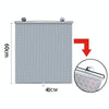Suction Cup Car Shade Curtain Window Telescopic Roller Blind, Size: 40x60cm Silver Lyser