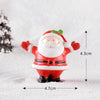 5pcs Christmas Decoration Accessories Micro Landscape Christmas Gift Resin Small Ornament, Style: Santa Claus No.2