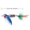 HENGJIA Composite Metal Sequins Fishing Lure Freshwater Fishing Dummy Bait, Model: SP019