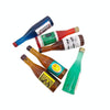 18 PCS / 3 Pack  1:12 Mini Dollhouse Pocket Simulation Fruit Wine Drink Bottle Ornaments Model