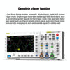 FNIRSI 2 In 1 Dual-Channel 100M Bandwidth Digital Oscilloscope 1GS Sampling Signal Generator, EU Plug 1014D +P4100 Probe
